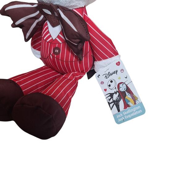 The Nightmare Before Christmas Disney Jack Skellington valentines day plush 12" - Picture 3 of 5